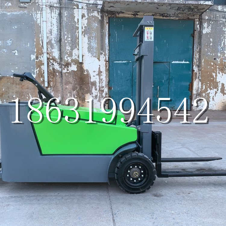 始兴县小型电动叉车1吨2吨步行站驾式电瓶堆高充电装卸车液压升降车铲车